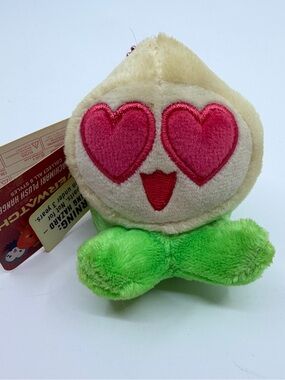 Overwatch Pachimari Plush Keychain Heart Eyes Blizzard NWT